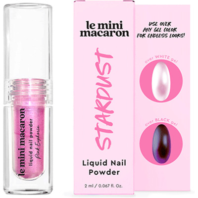 Liquid Nail Powder Pink Euphoria Le Mini Macaron