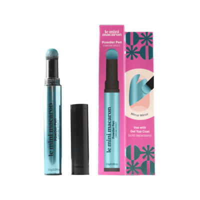 Stylo Poudre Chrome Cyber Blue Le Mini Macaron