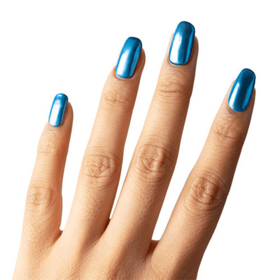Stylo Poudre Chrome Cyber Blue Le Mini Macaron