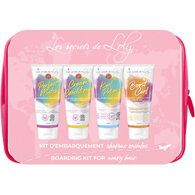 Trousse de Voyage Ondulés Les Secrets de Loly