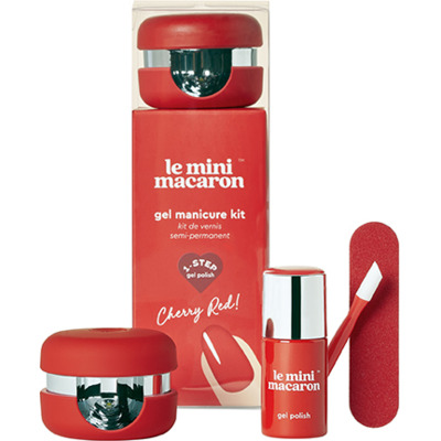 Kit Vernis Semi-permanent Cherry Red Le Mini Macaron