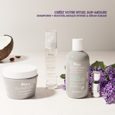 Booster Huiles Essentielles Cheveux Secs & Frisés Mon Shampoing