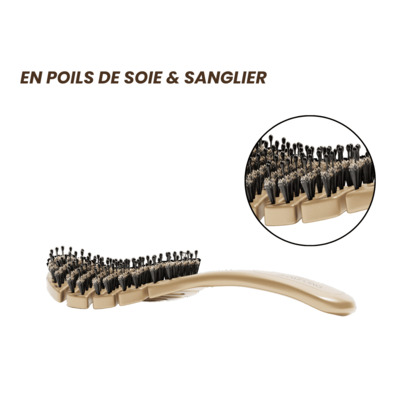 Brosse Flexible Soie Sanglier Mon Shampoing