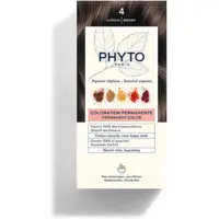 Kit Coloration Permanente 4 Châtain PHYTOCOLOR