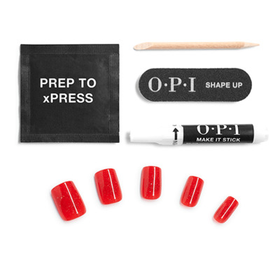 Faux Ongles xPress/On Slaying with Fire OPI