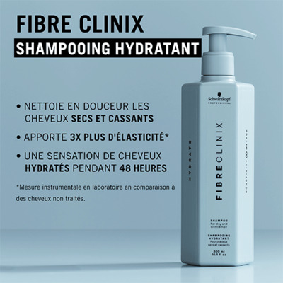 Shampooing Hydratant Fibre Clinix Schwarzkopf 300ml