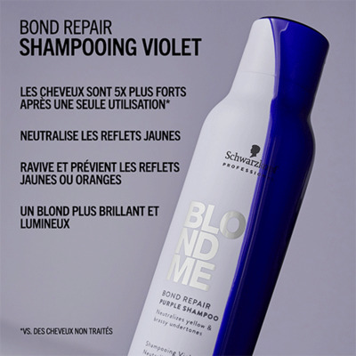Shampooing Violet BlondMe Schwarzkopf 300ml