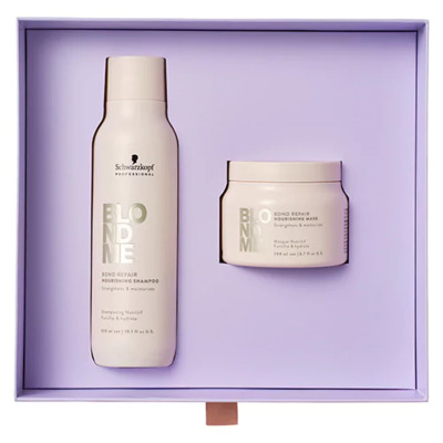 Coffret de Noël BlondMe Bond Repair Nutritif Schwarzkopf Pro