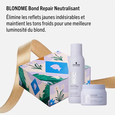 Coffret de Noël BlondMe Neutralisant Schwarzkopf Pro