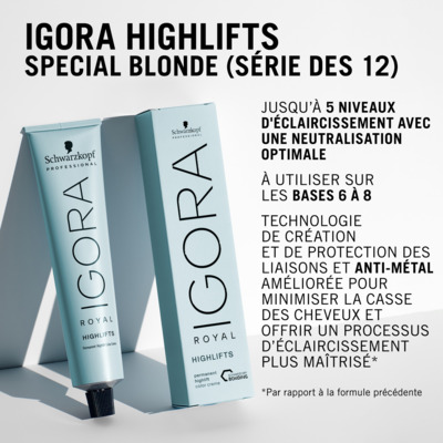 Igora Royal Highlifts 12-2 Super Éclaircissant Fumé Schwarzkopf
