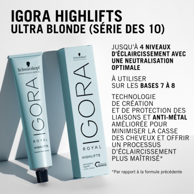 Igora Royal Highlifts 10-0 Éclaircissant Naturel Schwarzkopf