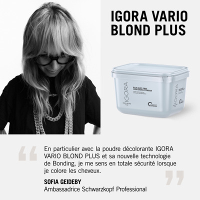 Igora Vario Blond Plus Poudre éclaircissante Schwarzkopf 450g