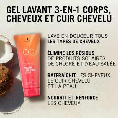 Gel lavant 3-en-1 BC Sun Schwarzkopf 100ml