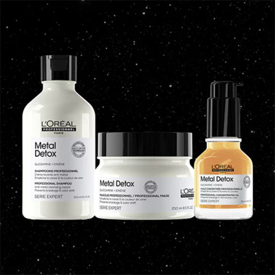 Coffret Trio Metal Detox L'Oréal Pro