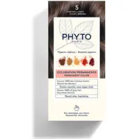 Kit Coloration Permanente 5 Châtain Clair PHYTOCOLOR