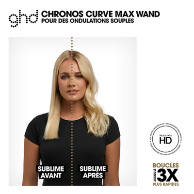 Boucleur GHD Chronos Curve Max Wand