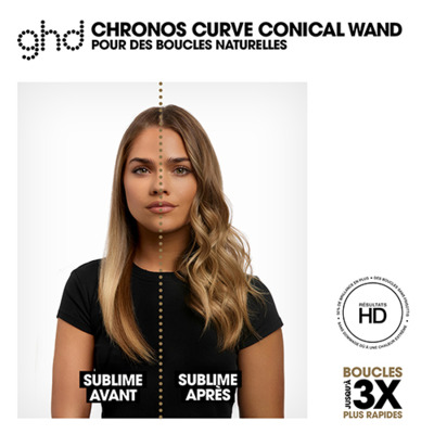 Boucleur GHD Chronos Curve Conical Wand