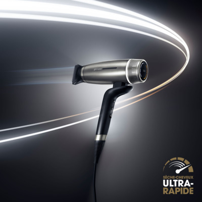 Sèche-cheveux ultra-rapide Ghd Speed noir métallique