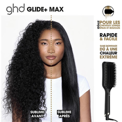 Brosse lissante professionnelle extra-large ghd Glide+ Max