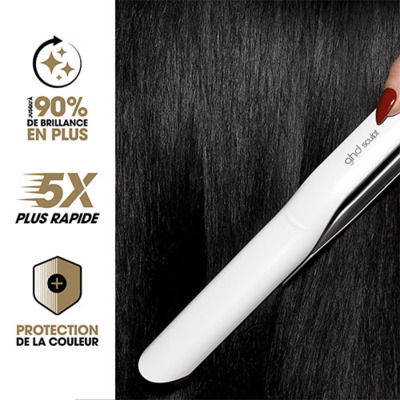 Lisseur interactif ghd Sculpt blanc