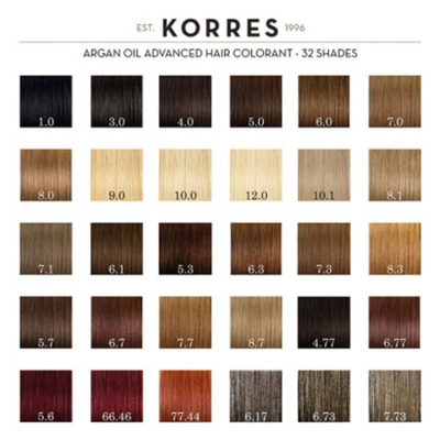 Coloration Permanente Huile d'Argan 10.0 Blond Platine Korres