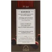 Coloration Permanente Huile d'Argan 77.44 Blond Cuivré Intense Korres