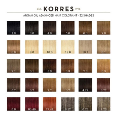 Coloration Permanente Huile d'Argan 12.0 Spécial Blond Korres
