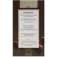 Coloration Permanente Huile d'Argan 10.1 Blond Platine Cendré Korres