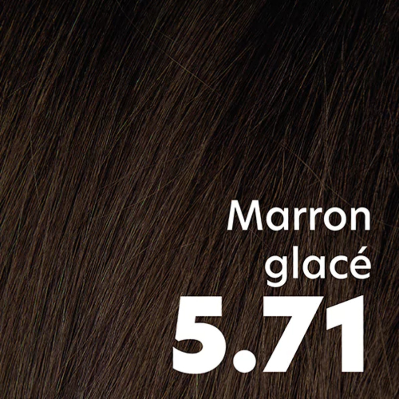 Crème Colorante Sans Ammoniaque n°5.71 Marron Glacé Generik