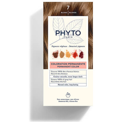 Kit Coloration Permanente 7 Blond PHYTOCOLOR