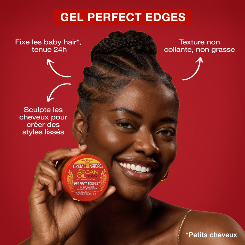 Gel Perfect Edges Argan Creme of Nature