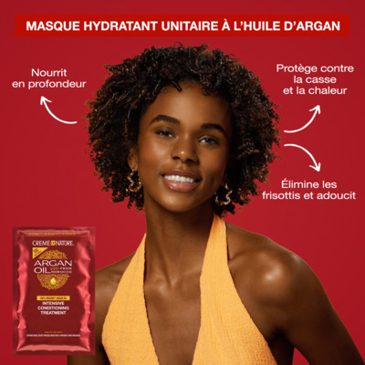 Masque Unidose Argan Creme of Nature