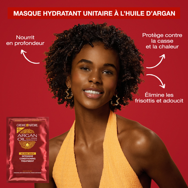 Masque Unidose Argan Creme of Nature