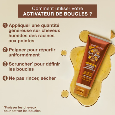 Activateur de Boucles Pure Honey Creme of Nature