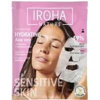 Masque Visage Hydratant Aloe Vera Acide Hyaluronique Iroha Nature