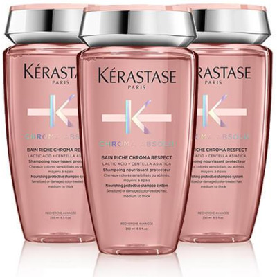Trio Bain Riche Chroma Respect Chroma Absolu Kérastase