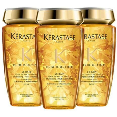 Trio Bain Elixir Ultime Kérastase