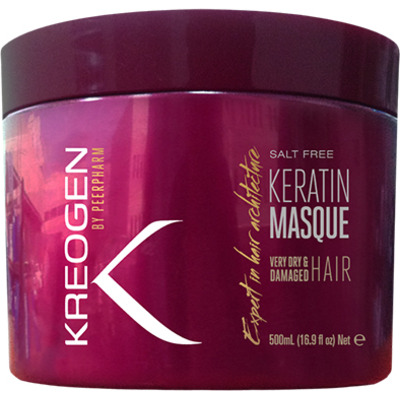 Masque Réparateur Cheveux Secs Kératine Kreogen