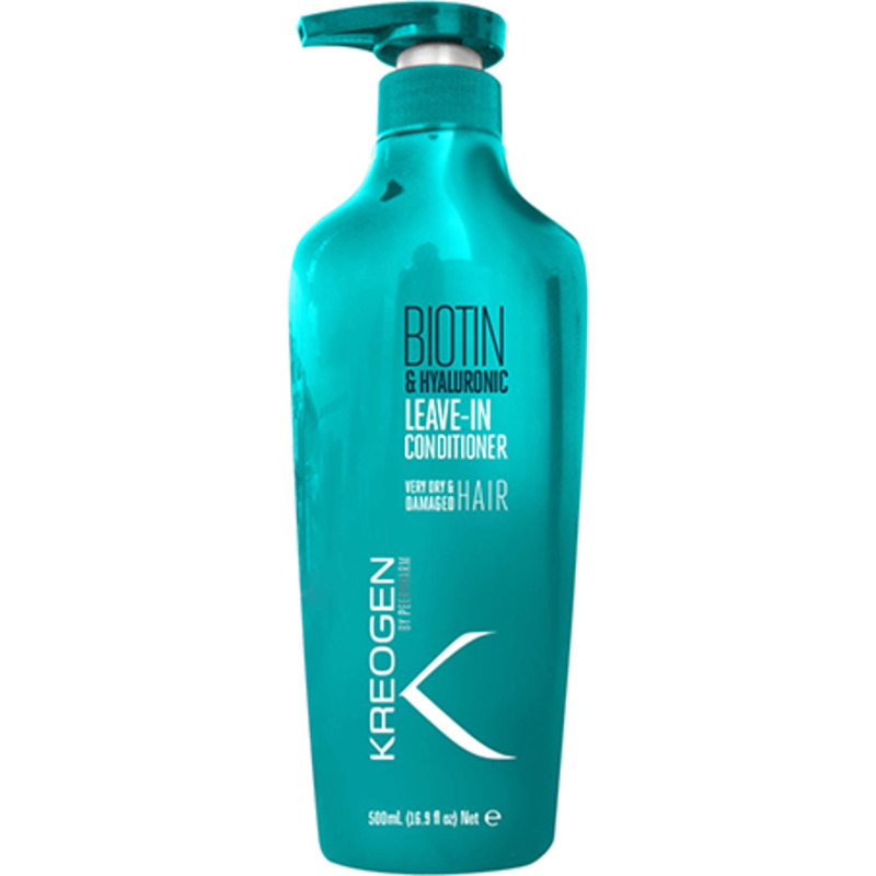 Soin Sans Rinçage Cheveux Secs, Abîmés Biotine Kreogen