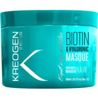 Masque Nourrissant Cheveux Secs, Abîmés Biotine Kreogen