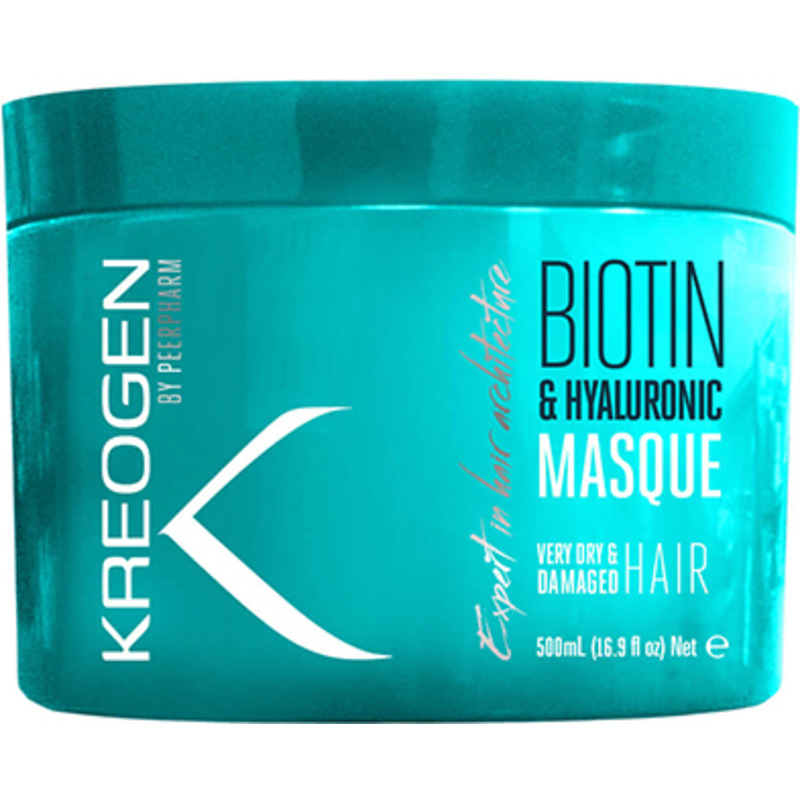 Masque Nourrissant Cheveux Secs, Abîmés Biotine Kreogen