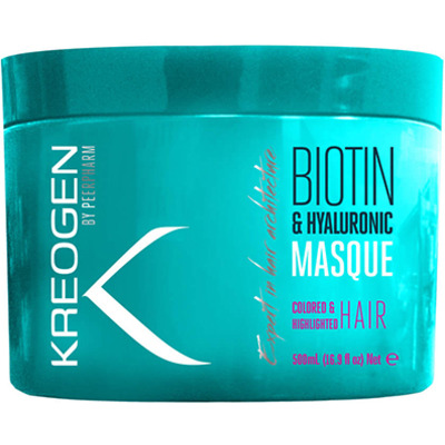 Masque Nourrissant Cheveux Colorés Biotine Kreogen