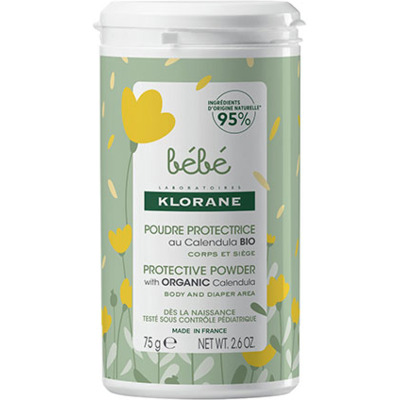 Poudre protectrice au Calendula BIO Bébé Klorane 75gr