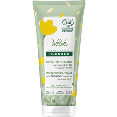 Crème Hydratante Calendula Bébé Klorane 200ml