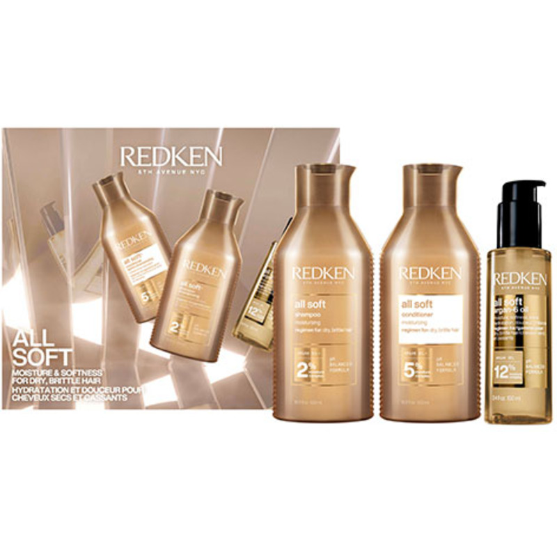Coffret All Soft pour cheveux secs Redken