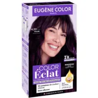 Coloration Crème Permanente Color Eclat Violine 4.20 Eugène Color