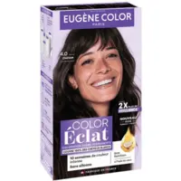 Coloration Crème Permanente Color Eclat Chatain 4.00 Eugène Color