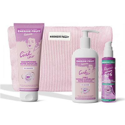 Trousse Routine Nutrition Intense Boucles Energie Fruit