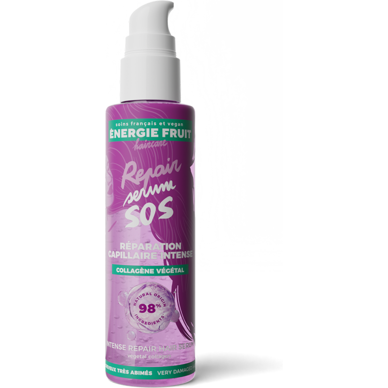 Sérum Capillaire SOS Réparation Collagène & Vitamine B Energie Fruit