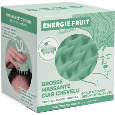 Brosse Cuir Chevelu Exfoliante Energie Fruit